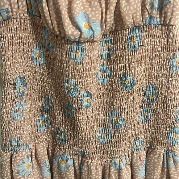 NEW WITH TAGS Crystal Ball Pink Floral Dress - Picture 2 of 5